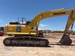Side of used Excavator